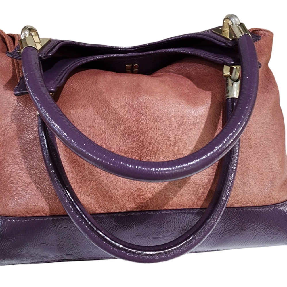 Kate Spade Islington Joanna Amethyst Purple Patent Leather Tote Medium Size - Picture 3 of 16